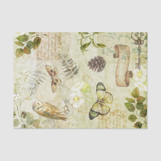 Woodland Ephemera Tissuepapier (Voorkant)