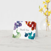 Woodland Eucalyptus Leaves Dank u Kaart (Gele Bloem)