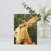 Woodland Fairy Briefkaart (Staand voorkant)