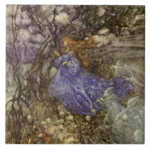  Woodland Fairy en Sprites 6" Tile