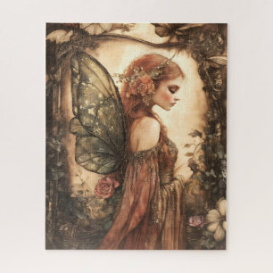 Woodland Fairy met Rozen Legpuzzel