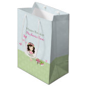 Woodland Fairy Princess Medium Cadeauzakje (Voorkant Gekanteld)