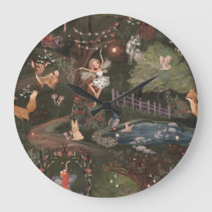 Woodland Fairy Theme Nursery Decor Grote Klok