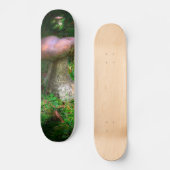 Woodland Fairy Toadstool / paddenstoel Skateboard (Voorkant)