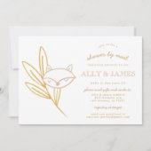Woodland Fairytale Baby shower par Mail Invitation (Devant)