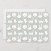 Woodland Fairytale Baby shower par Mail Invitation (Dos)