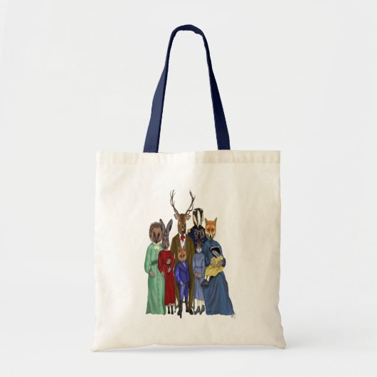 Woodland Family Tote Bag (Voorkant)