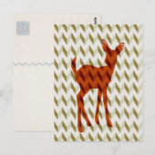 Woodland Fawn Briefkaart (Voorkant / Achterkant)