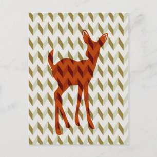 Woodland Fawn Briefkaart