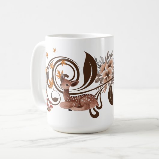 Woodland Fawn grote Mok (Voorkant links)