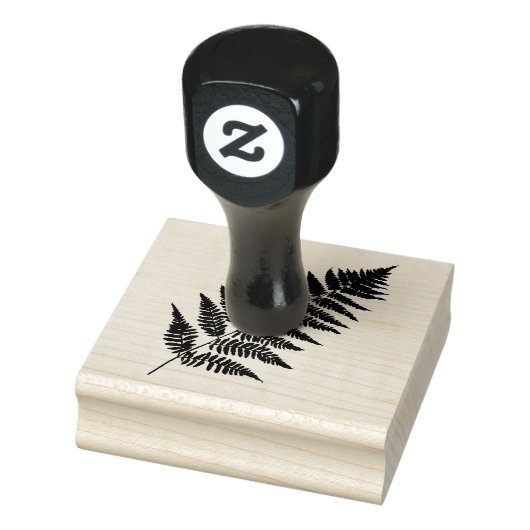 Woodland Fern Pattern Rubberstempel (Stempel)