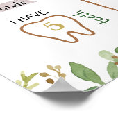 Woodland First Birthday Sign Poster (Hoek)