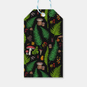 Woodland Flora Cadeaulabel (Achterkant)