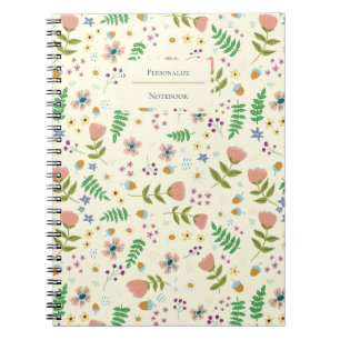 Woodland Floral Persoonlijk Notitieboek