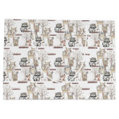 Woodland Forest Animal Babies Groot Cadeauzakje (Achterkant)
