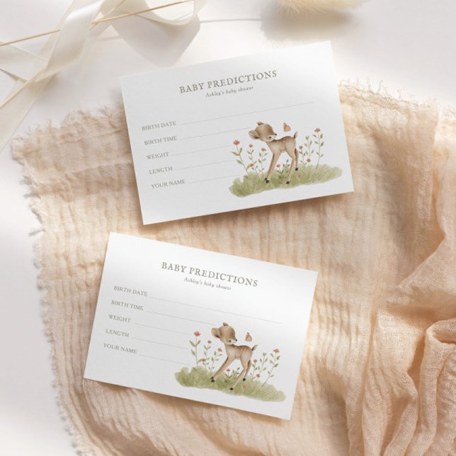 Woodland Forest Baby shower Baby Raad spel (Creator heeft geüpload)