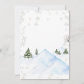 Woodland Forest Blue Truck ONEderland 1e verjaarda Kaart (Achterkant)