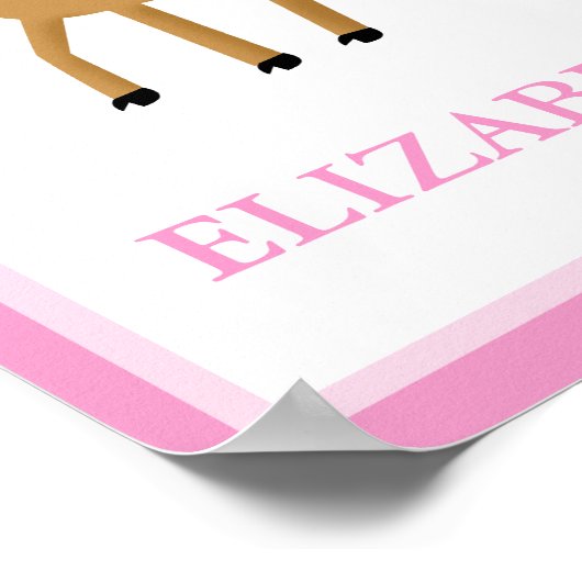 WOODLAND FOREST DEER CUSTOM PRINT (Hoek)