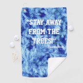 Woodland Forest Golf Towel Golfhanddoek (Insitu)