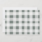 Woodland Forest Night Baby shower uitnodiging (Achterkant)