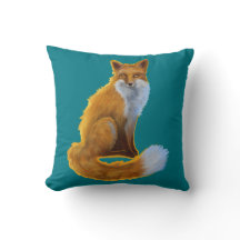 Woodland Fox Cushion