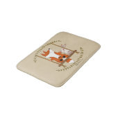 Woodland Fox en Bunny Swing Badmat (Gekanteld)