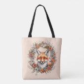Woodland Fox Shoulder Bag Tas Peach Sinaasappel (Achterkant)