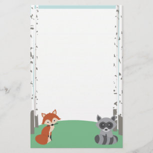 Woodland Friends Briefpapier