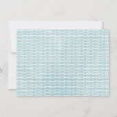 Woodland Friends Faire-part de naissance Boy (Dos)