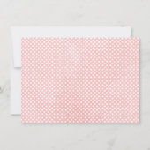 Woodland Friends Faire-part de naissance Girl (Dos)