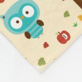 Woodland Friends Fleece Deken (Hoek)