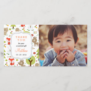 Woodland Friends Foto Elke keer bedankt