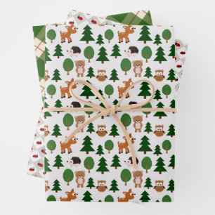 Woodland Friends Inpakpapier Vel