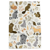 Woodland Friends Medium Cadeauzakje (Achterkant)