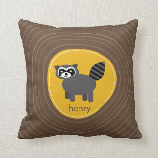 Woodland Friends Raccoon American MoJo Pillow Kussen