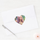 Woodland Glow Heart Stakes Hart Sticker (Envelop)