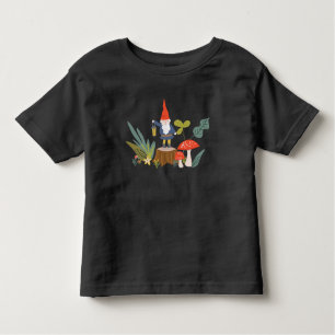 Woodland Gnome en Mushroom Kinder Shirts