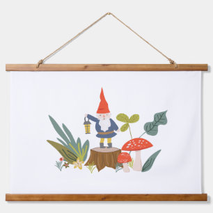 Woodland Gnome Hangend Wandkleed