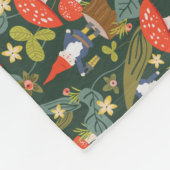 Woodland Gnomes Fleece Deken (Hoek)