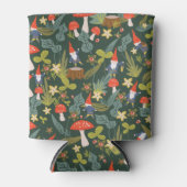 Woodland Gnomes & Mushrooms Blikjeskoeler (Voorkant)