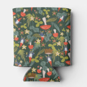 Woodland Gnomes & Mushrooms Blikjeskoeler (Achterkant)