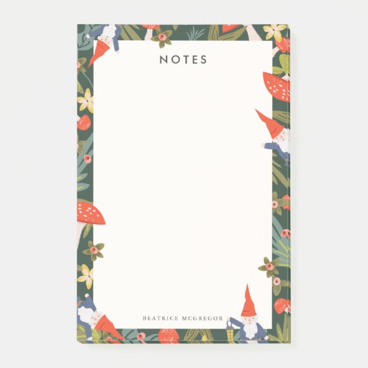 Woodland Gnomes Post-it® Notes (Voorkant)
