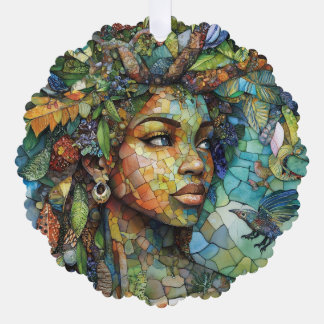 Woodland Goddess Ornament Kaart