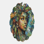 Woodland Goddess Ornament Kaart (Rechts)