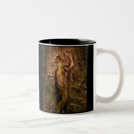 Woodland Goddess Tweekleurige Koffiemok (Rechts)