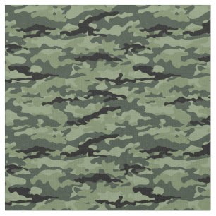 Woodland Green Camo Pattern voor DIY Maskers Stof