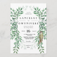 Woodland Greenery woodpecker rustic nodig