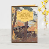  Woodland Happy Halloween Kaart (Gele Bloem)