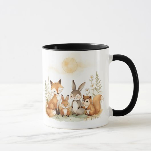 Woodland Harmony Mug – Cozy Kind_Ones Forest Art (Droite)