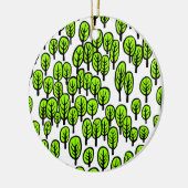 Woodland Keramisch Ornament (Links)